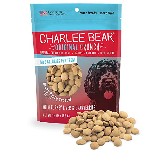 Charlee Bear Dog Treats with Turkey Liver & Cranberries - 16 oz