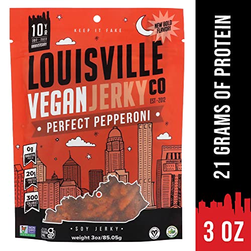 Louisville Vegan Jerky - Perfect Pepperoni