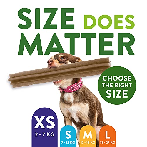 Whimzees Natural Dental Dog Chew Long lasting, Variety Box Mixed Shapes, Small, 56 Pieces