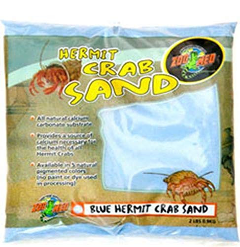 Zoo Med Hermit Crab Calcium Sand Substrate, 2 Pounds