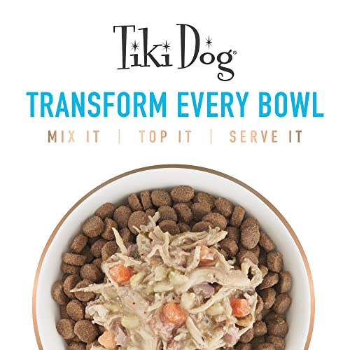 Tiki Dog Born Carnivore for Dogs, Savory Chicken, Peas & Lentils Recipe, Grain Free Baked Kibble for Maximum Nutrition, for Adult Dogs Breed Dogs, 10 lbs Bag