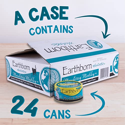 Earthborn Holistic Monterey Medley Grain Free Canned Cat Food, 3 Oz, Case Of 24