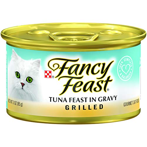 Fancy Feast Grilled Tuna Feast In Gravy Canned Cat Food 24 - 3oz Cans