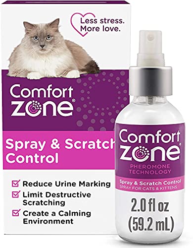 Comfort Zone Cat Spray & Scratch Control Spray 2 oz - Pack of 2