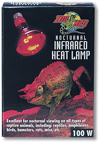 Zoo Med Nocturnal Infrared Heat Lamp 100 Watts - Pack of 3