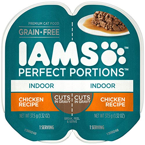 IAMS Perfect Portions Healthy Grain Free Wet Cat Food, (24 Twin Packs)