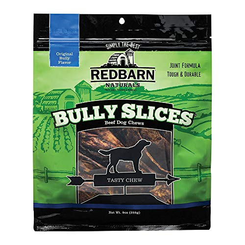 Redbarn Bully Slices for Dogs (Original Bully) Natural Dental Treats (2 Bags)