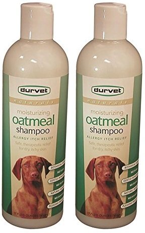 (2 Pack) Durvet Naturals Oatmeal Shampoo, 17-Ounce Per Bottle