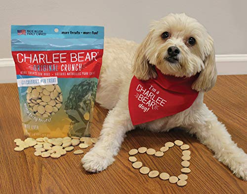 Charlee Bear Dog Treats with Liver (6 Pack) 16 oz Each