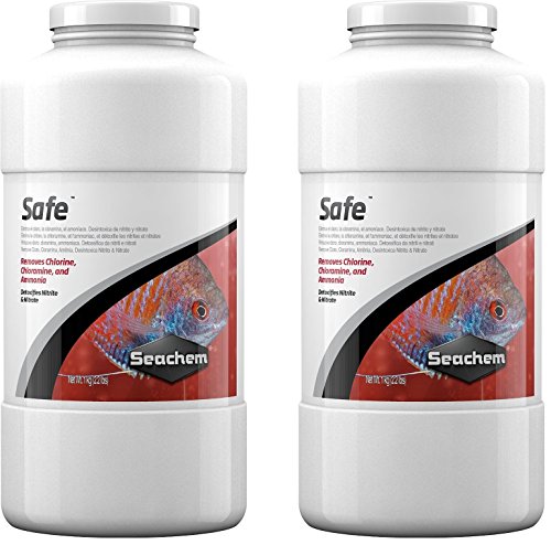 Seachem Safe Water Conditioner - 4.4lb Total (Two - 2.2lb Bottles)