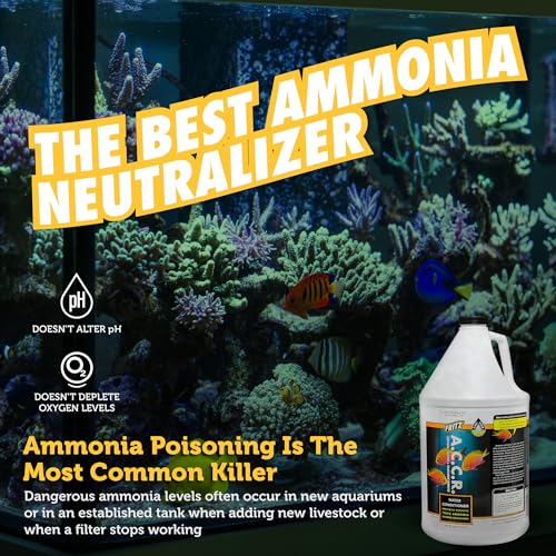 Fritz Aquatics Ammonia Remover Water Conditioner for Fresh and Salt Water Aquariums