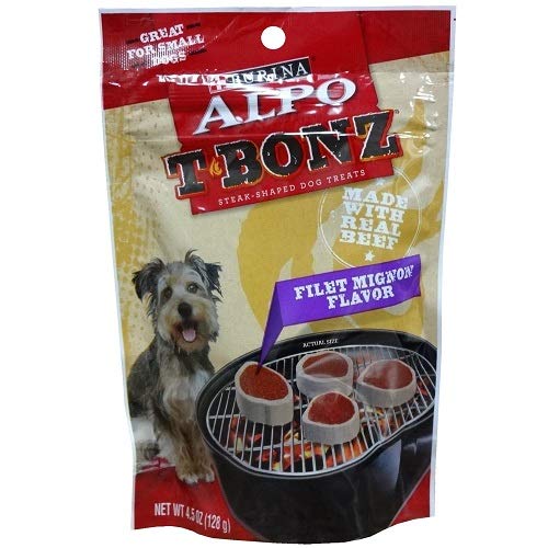 Purina New 375878 Alpo Tbonz Filet Mignon 4.5 Oz (5-Pack) Dog Food Wholesale Bulk Pets Dog Food Boys