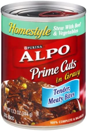Dog Food, Homestyle Stew with Beef & Vegetables in Gravy, 13.2 OZ (Pack of 12)