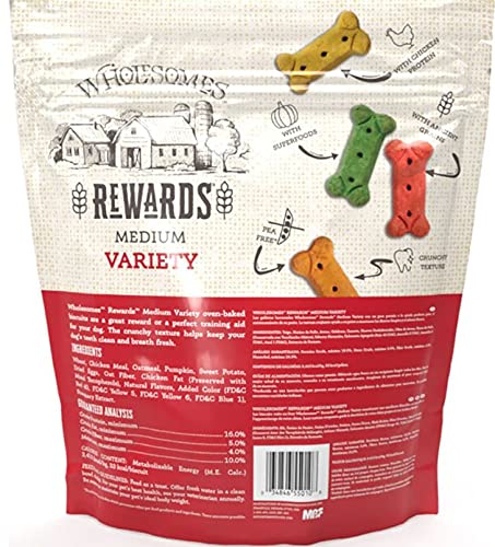 SPORTMiX SportMix Wholesomes Rewards Variety Biscuits, MD-3Lb. Bag 3 lb 2100358