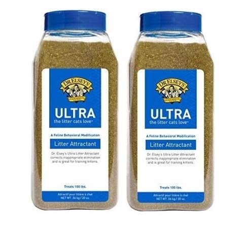 2 Pack! Dr. Elsey's Cat Attract Litter Additive (20 oz)
