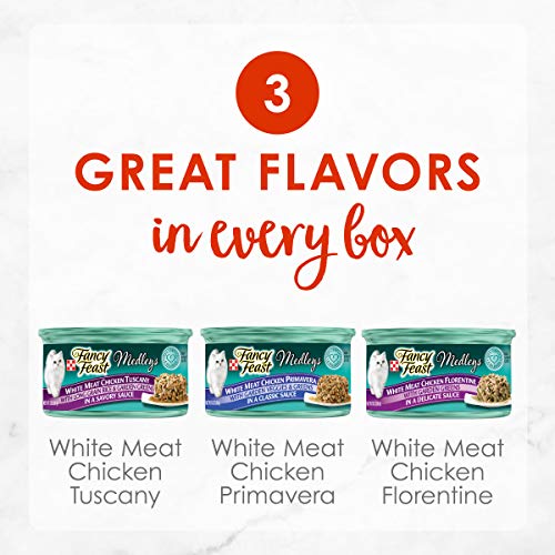 Purina Fancy Feast Medleys Adult Wet Cat Food Variety Pack