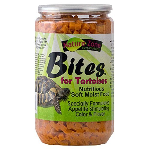 Nature Zone SNZ54662 Melon Flavored Total Bites Soft Moist Food for Tortoise, 24-Ounce by Nature Zone