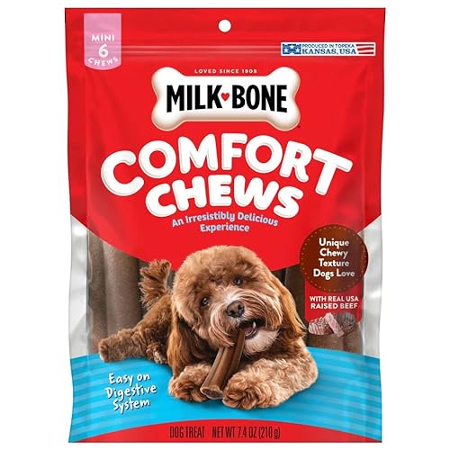 Milk-Bone® Mini Comfort Chews Made with Real USA Raised Beef
