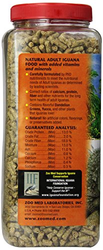 Royal Pet Supplies Inc Zoo Med Natural Iguana Food Formula