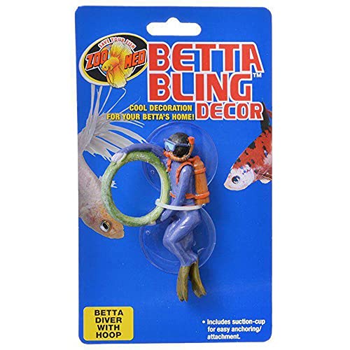 Zoo Med Laboratories Betta Bling Diver with Hoop