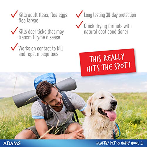 Adams Plus Flea and Tick Spot On for Dogs,