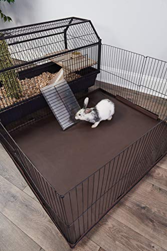 Oxbow Enriched Life Play Yard - Leakproof Floor Cover for Rabbits, Guinea Pigs, Chinchillas, Hamsters, Gerbils & Other Small Pets