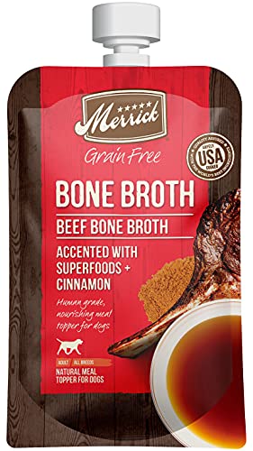 Merrick Grain Free Bone Broth Meal Topper