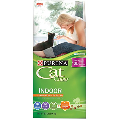 Cat Food, Indoor, 6.3-Lb. Bag