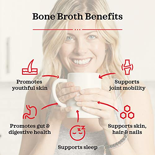Keto Soup by Kettle and Fire, Cream of Mushroom Bisque Soup, Pack of 3, Gluten Free, Paleo Friendly, Collagen Soup on the Go, 9g of Protein, 16.9 fl oz