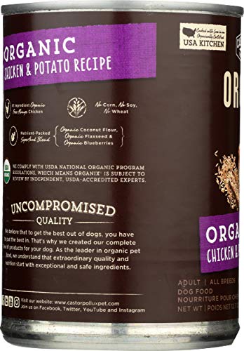 Organix, Organic Chicken & Potato, 12.7 oz, Canned Dog Food