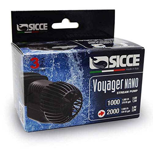 Voyager Sicce Nano 530 GPH - Aquarium Circulation and Stream Pump