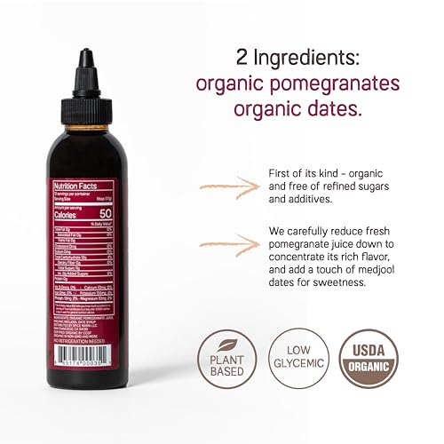 Just Date : Just Pomegranate Syrup : Organic Pomegranate Molasses