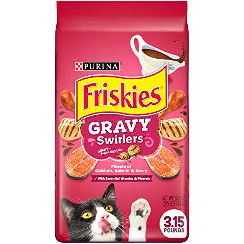 Purina Friskies Gravy Swirlers Adult Dry Cat Food