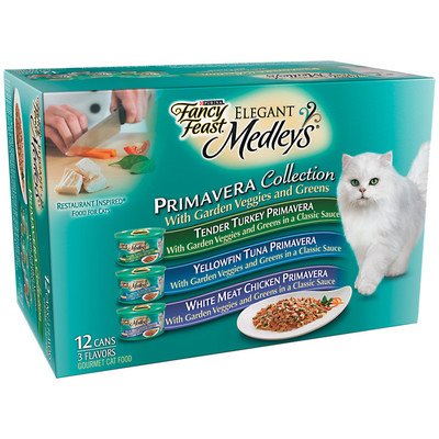 Fancy Feast Elegant Medley Primavera Collection Cat Food (Case of 2)
