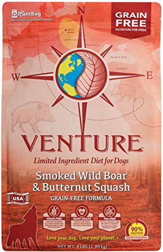 Earthborn Holistic Venture Smoked Wild Boar & Butternut Squash Grain Free Dry Dog Food