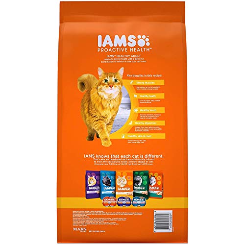 Iams Proactive Health Adult Original With Salmon And Tuna Dry Cat Food 7 Pounds