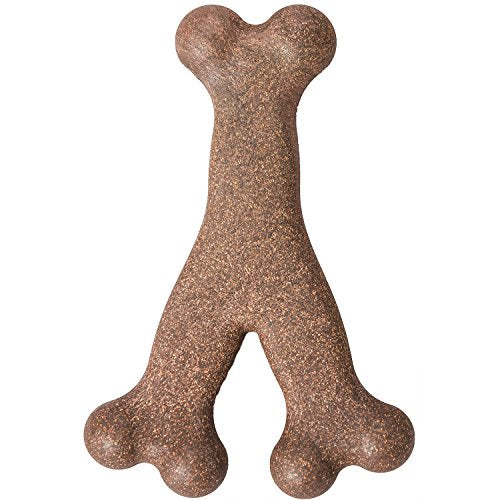 Ethical Pet 3 Pack of Bam-Bone Wish Bone Dog Toys, 5.25 Inches, Bacon Flavor