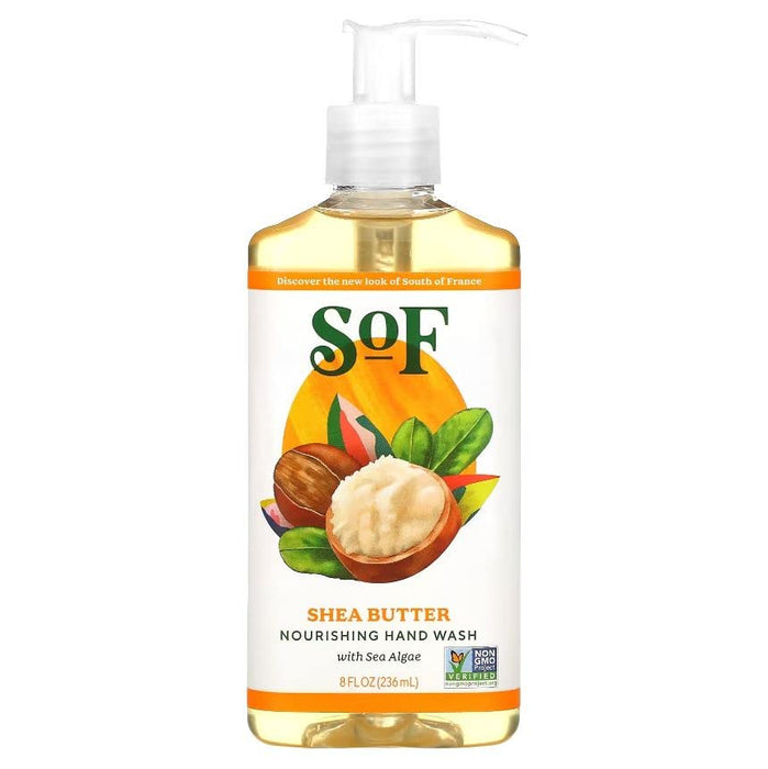 South of France Liquid Soap, Shea Butter, 8 Fluid Ounce (Pack of 2)
