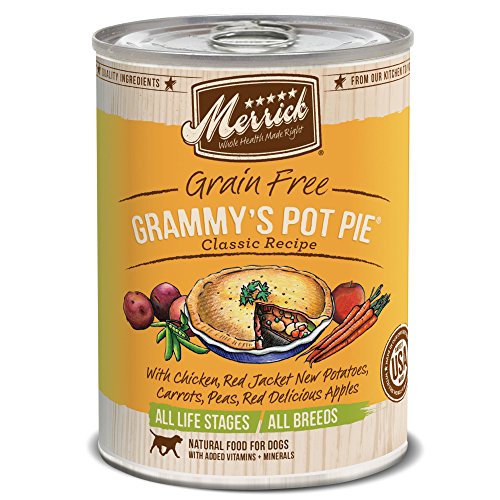 Merrick Classic Grain Free Grammy'S Pot Pie Wet Dog Food, 13.2 Oz, Case Of 12 Cans