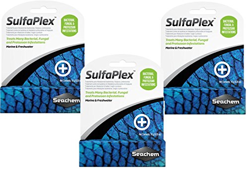 Seachem SulfaPlex - 30-Grams Total (3 Packages with 10 Grams Each)