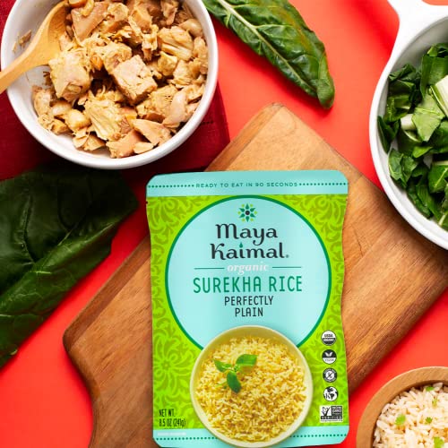 Maya Kaimal Foods Organic Indian Perfectly Plain Surekha Rice — iPetsPro