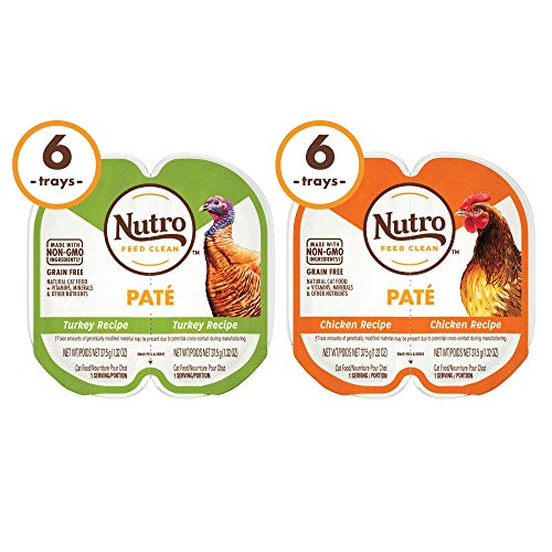 Nutro Perfect Portions Pate Multi-Pack Real Chicken & Turkey Wet Cat Food