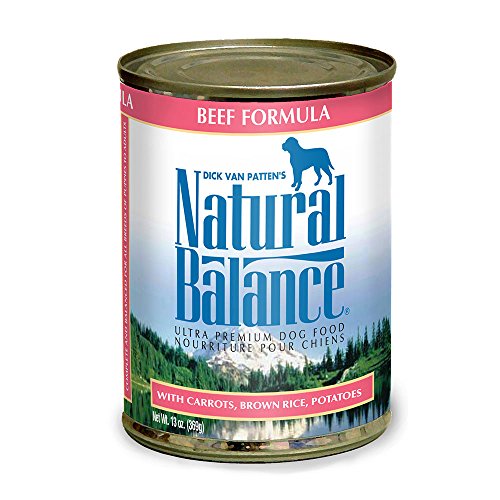 Natural Balance Dog Food Variety Pack 13 oz Cans: (4) Lamb Formula, (4) Beef Formula, (4) Chicken Formula (4 (12 Pack Bundle)