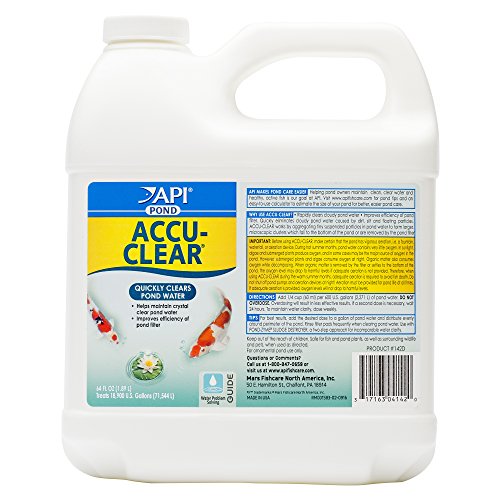 API POND ACCU-CLEAR Pond Water Clarifier 64-Ounce Bottle