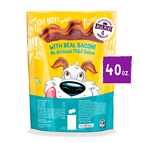 Purina Beggin' Strips With Real Meat Dog Treats, With Bacon and Peanut Butter Flavor - 40 oz. Pouch