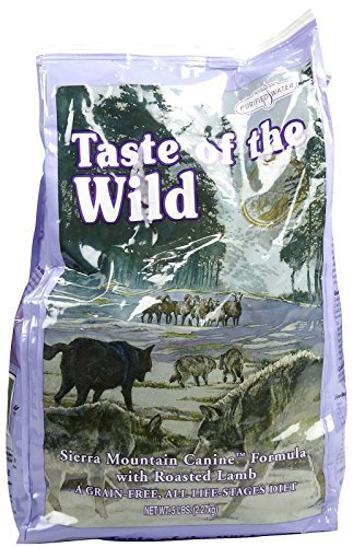 Taste of the Wild Dry Dog Food, Sierra Mountain with Lamb, 5 Pound Bag by Taste of the Wild