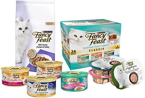Purina Fancy Feast Classic With Tuna Shrimp & Whitefish Cat Food - (32) 1.4 Oz. Pouch