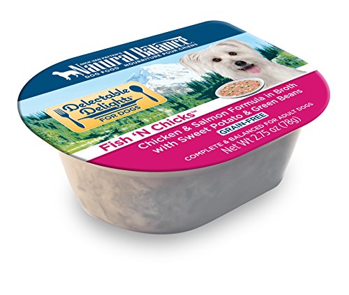 Natural Balance Delectable Delights Wet Dog Food, 2.75 Ounce Cups (Pack of 24)