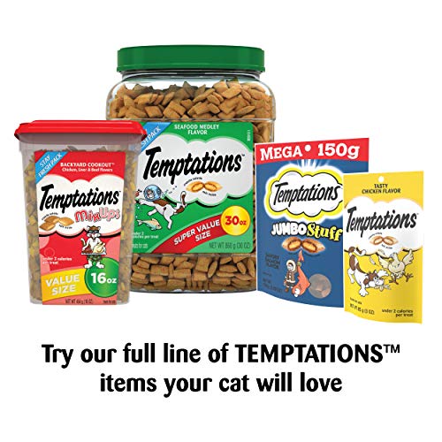Temptations Classic Crunchy and Soft Cat Treats, 30 oz.