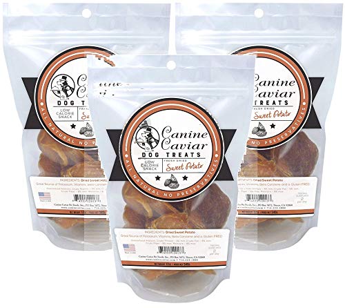 Canine Caviar Dried Sweet Potato Dog Treats